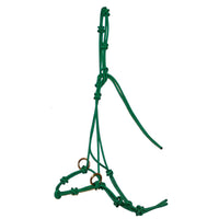 Halter - 5 Nose Knots, 4 Chin Knots, 5 Poll Knots and 2 Rings