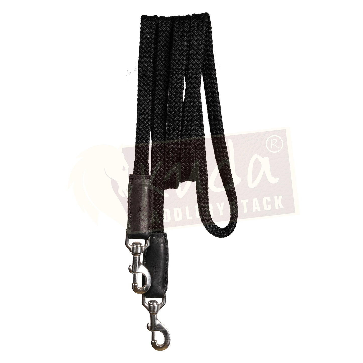 Flat Nylon Reins with S.S Snaps - 3/4"