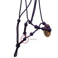 Halter/Cavesson - 5 Nose Knots, 4 Chin Knots and 7 Poll Knots