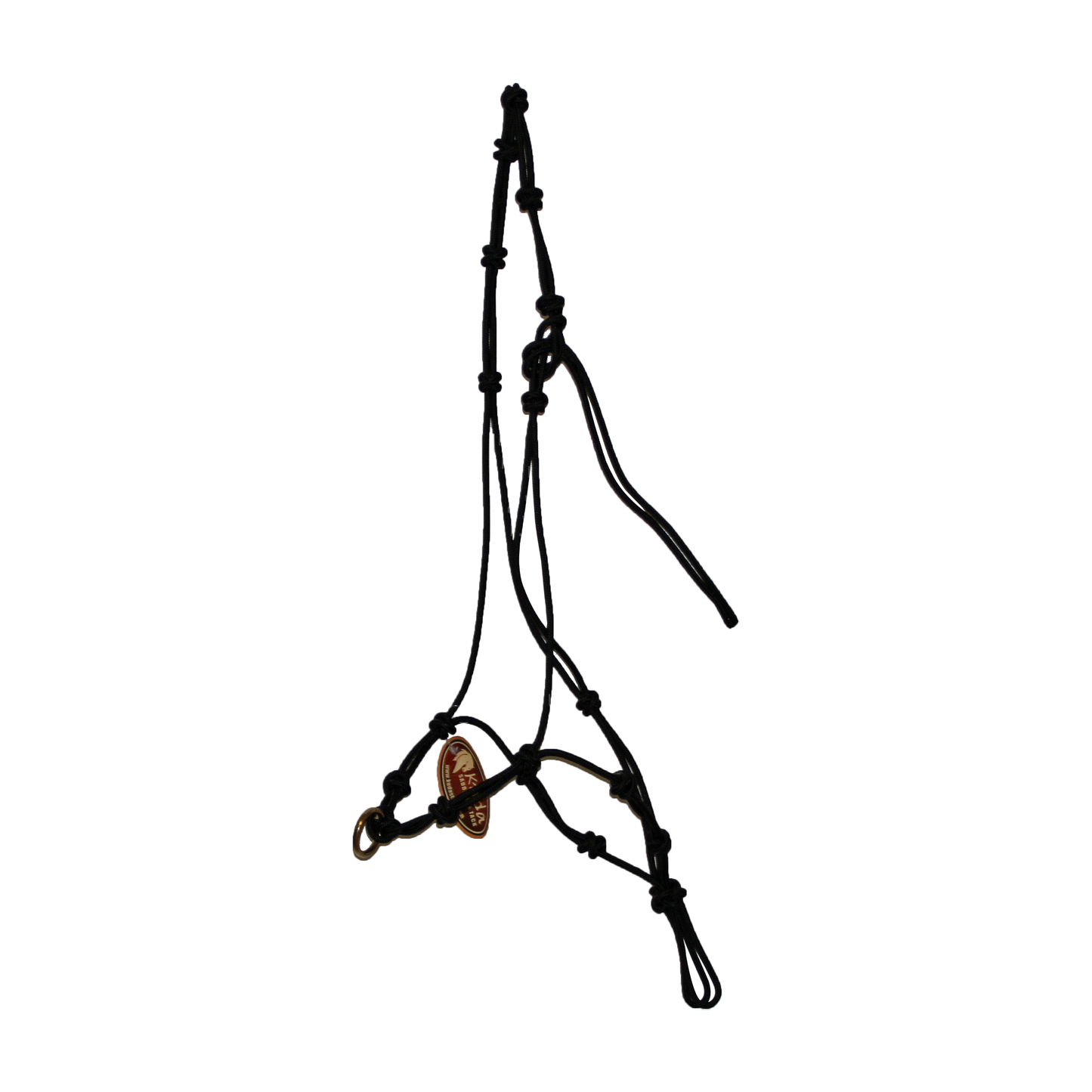 Halter - 5 Nose Knots, 4 Chin Knots, 5 Poll Knots and 1 Ring