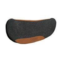 Contoured Wither Relief Grey Wool/Neoprene Pad