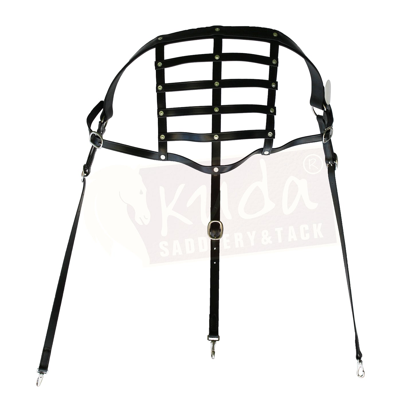 Black Biothane Rear-End Collector Basket