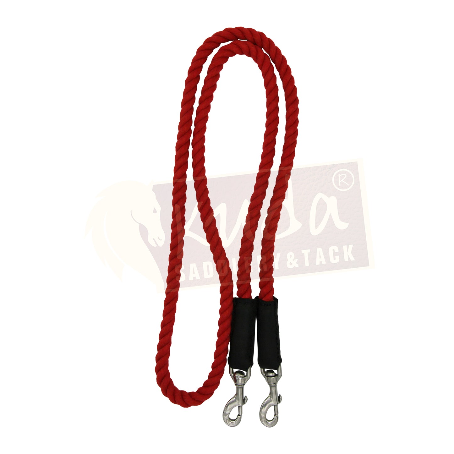 Cotton Twisted Reins with S.S Snaps - 1/2" (Assorted Colors)