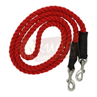 Cotton Twisted Reins with S.S Snaps - 1/2" (Assorted Colors)
