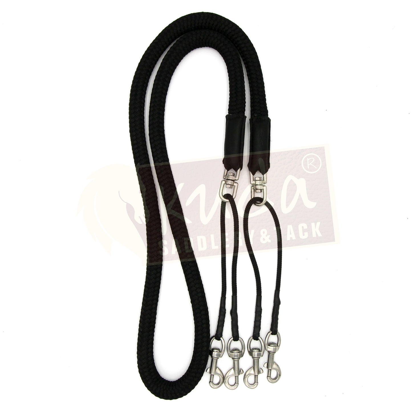 Nylon Pulley Reins - 3/4" (Assorted Colors)