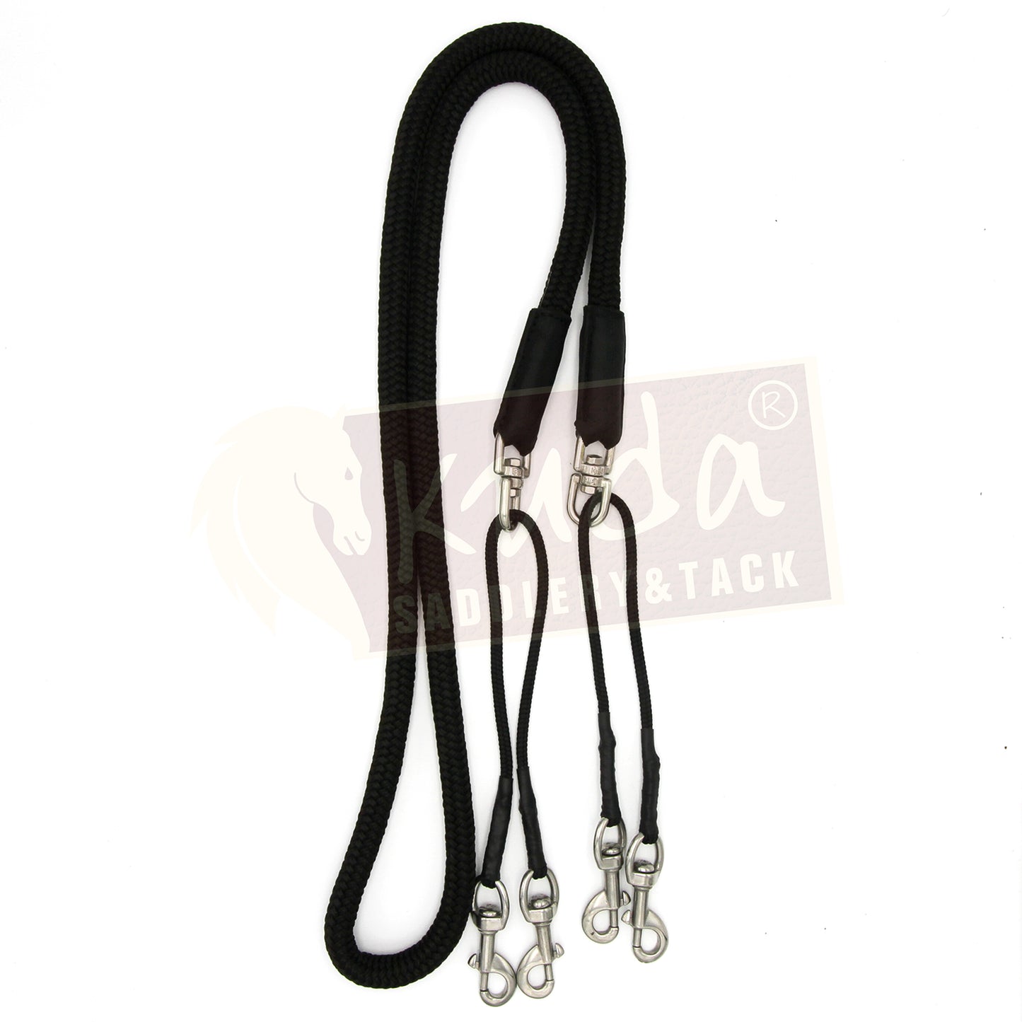 Nylon Pulley Reins - 5/8" (Assorted Colors)