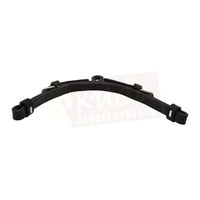Black Leather Curb/Show bridle