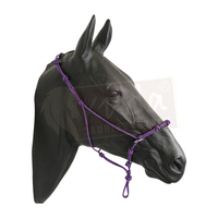 Halter - 5 Nose Knots, 4 Chin Knots, 5 Poll Knots and 2 Rings