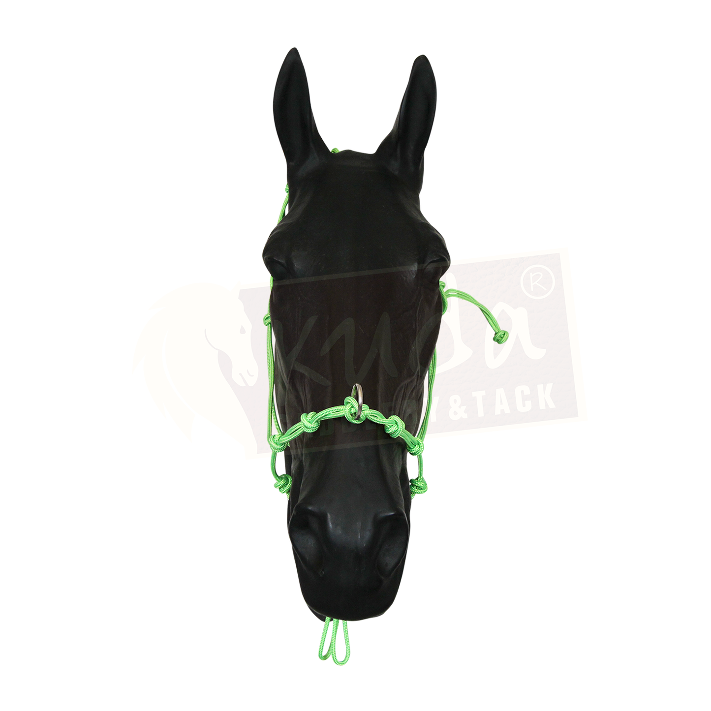 Halter - 5 Nose Knots, 4 Chin Knots, 5 Poll Knots and 1 Ring
