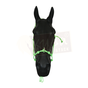 Halter - 5 Nose Knots, 4 Chin Knots, 5 Poll Knots and 1 Ring