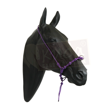 Cavesson - 5 Nose Knots, 4 Chin Knots and 1 Ring