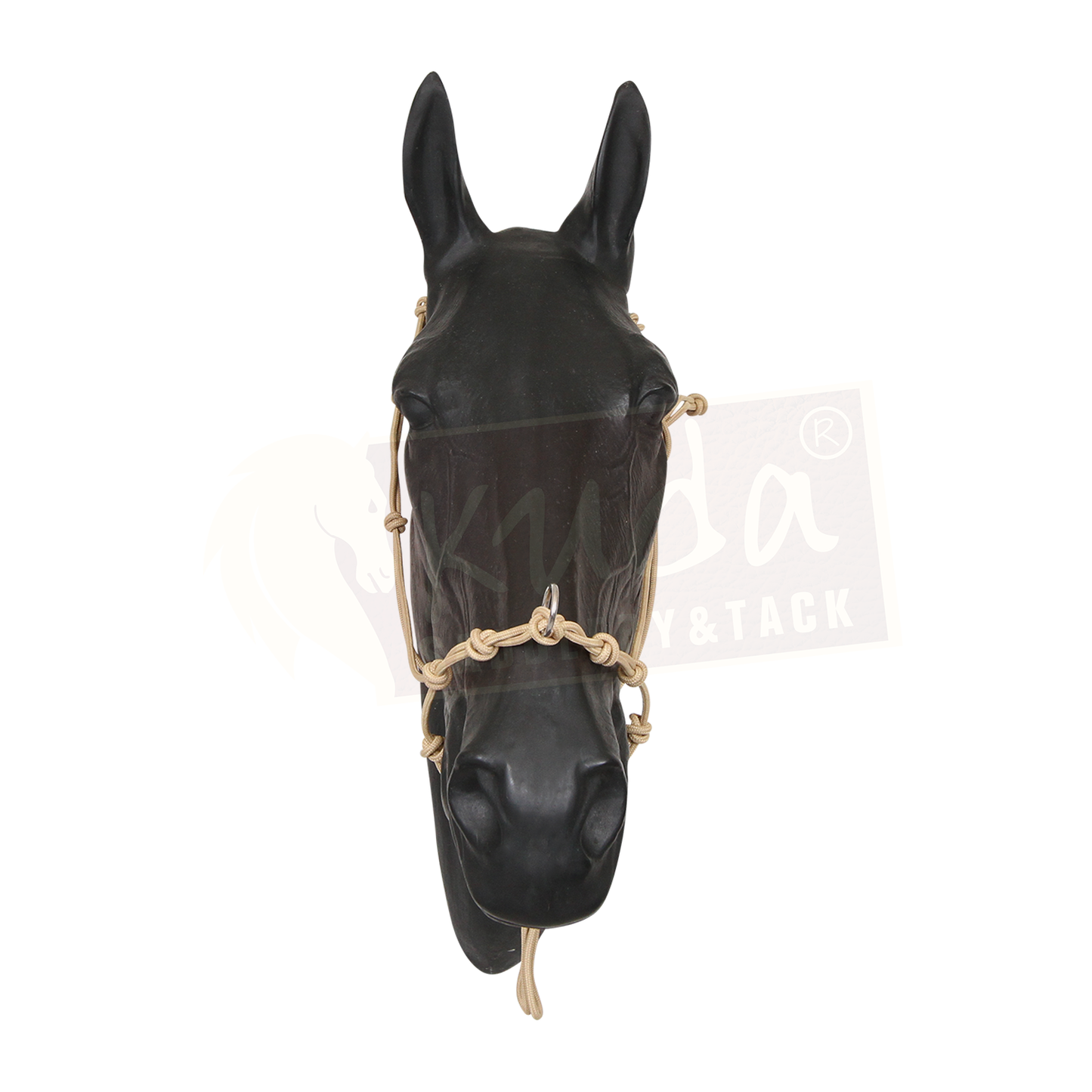 Halter - 5 Nose Knots, 4 Chin Knots, 5 Poll Knots and 1 Ring