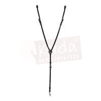Leather Breast Collar - 5/8" - Black