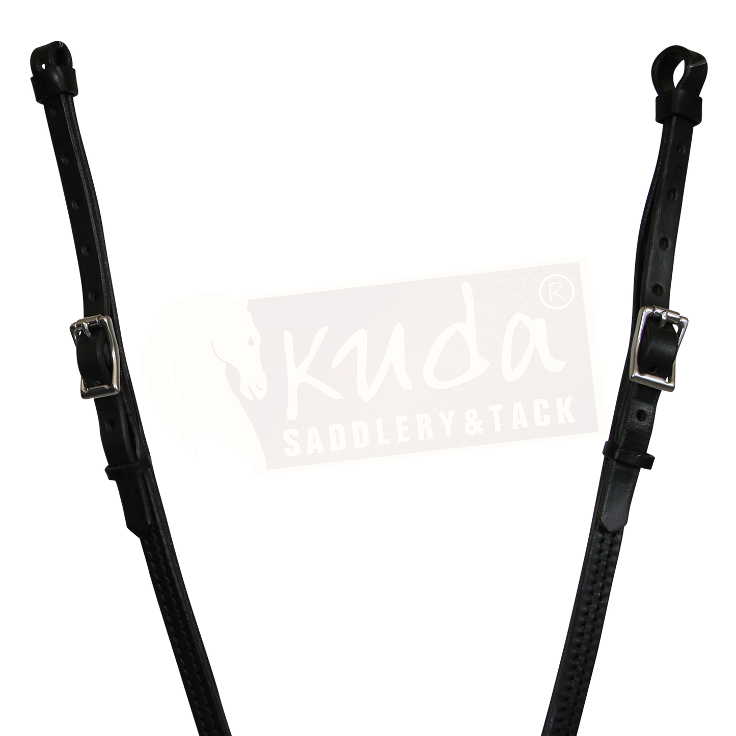 Leather Breast Collar - 5/8" - Black