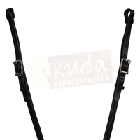 Leather Breast Collar - 5/8" - Black